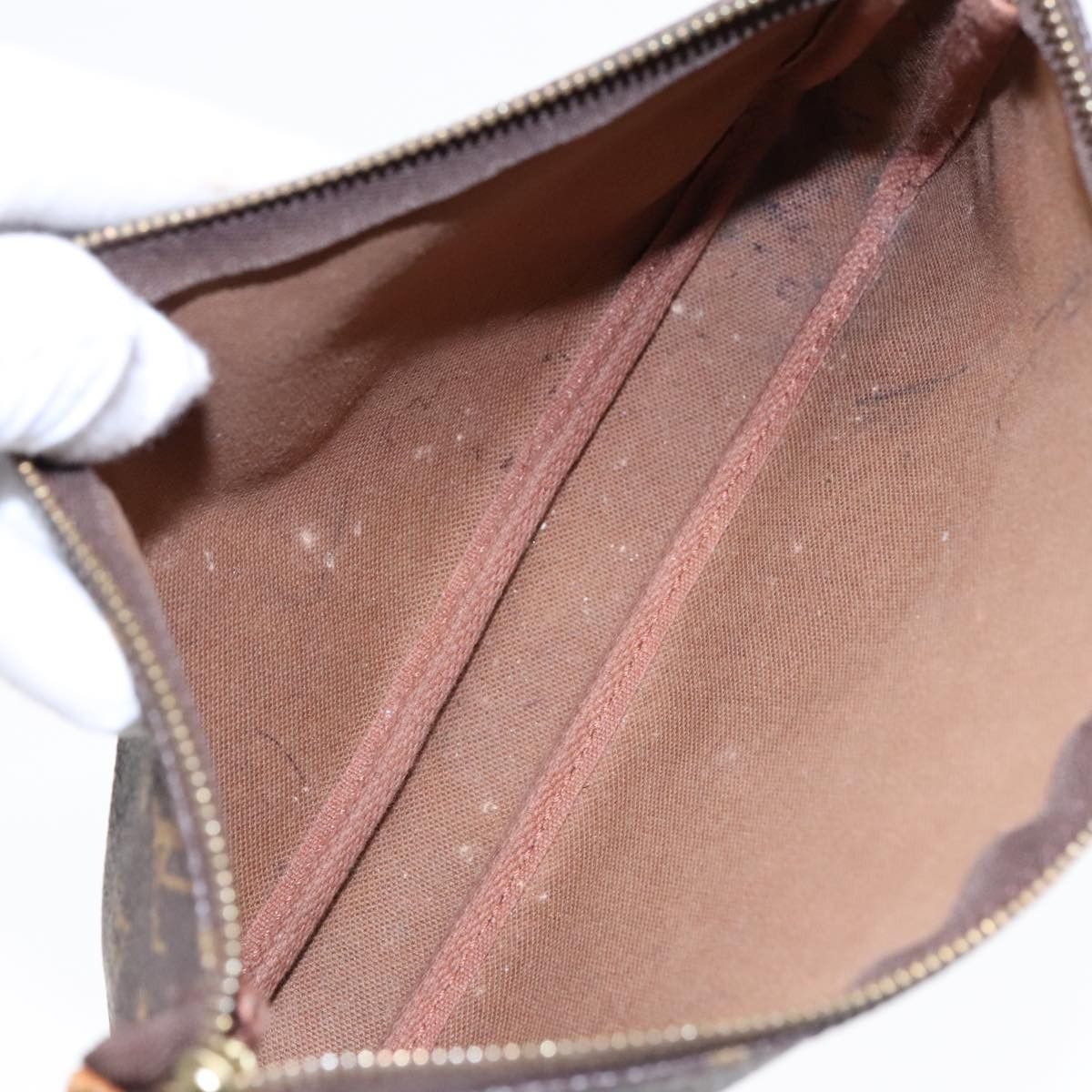 Louis Vuitton Pochette Accessoire Brown Canvas Clutch Bag (Pre-Owned) Size ONE SIZE - 8 Thumbnail