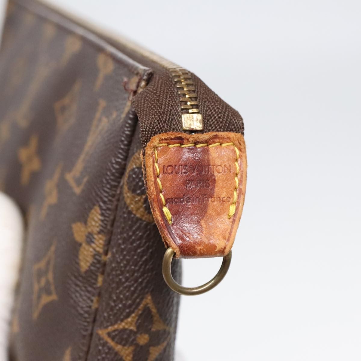 Louis Vuitton Pochette Accessoire Brown Canvas Clutch Bag (Pre-Owned) Size ONE SIZE - 17 Thumbnail