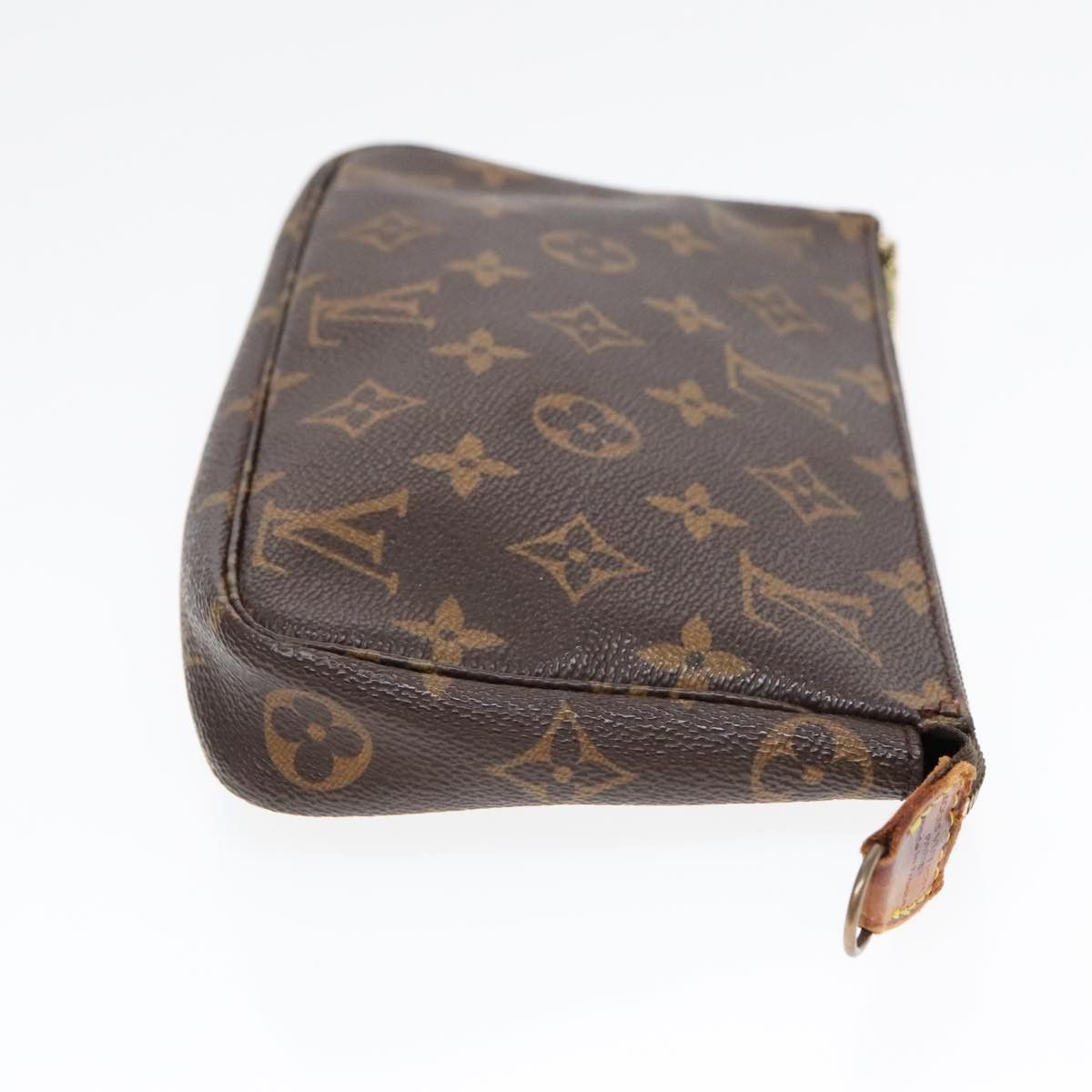 Louis Vuitton Pochette Accessoire Brown Canvas Clutch Bag (Pre-Owned) Size ONE SIZE - 3 Thumbnail
