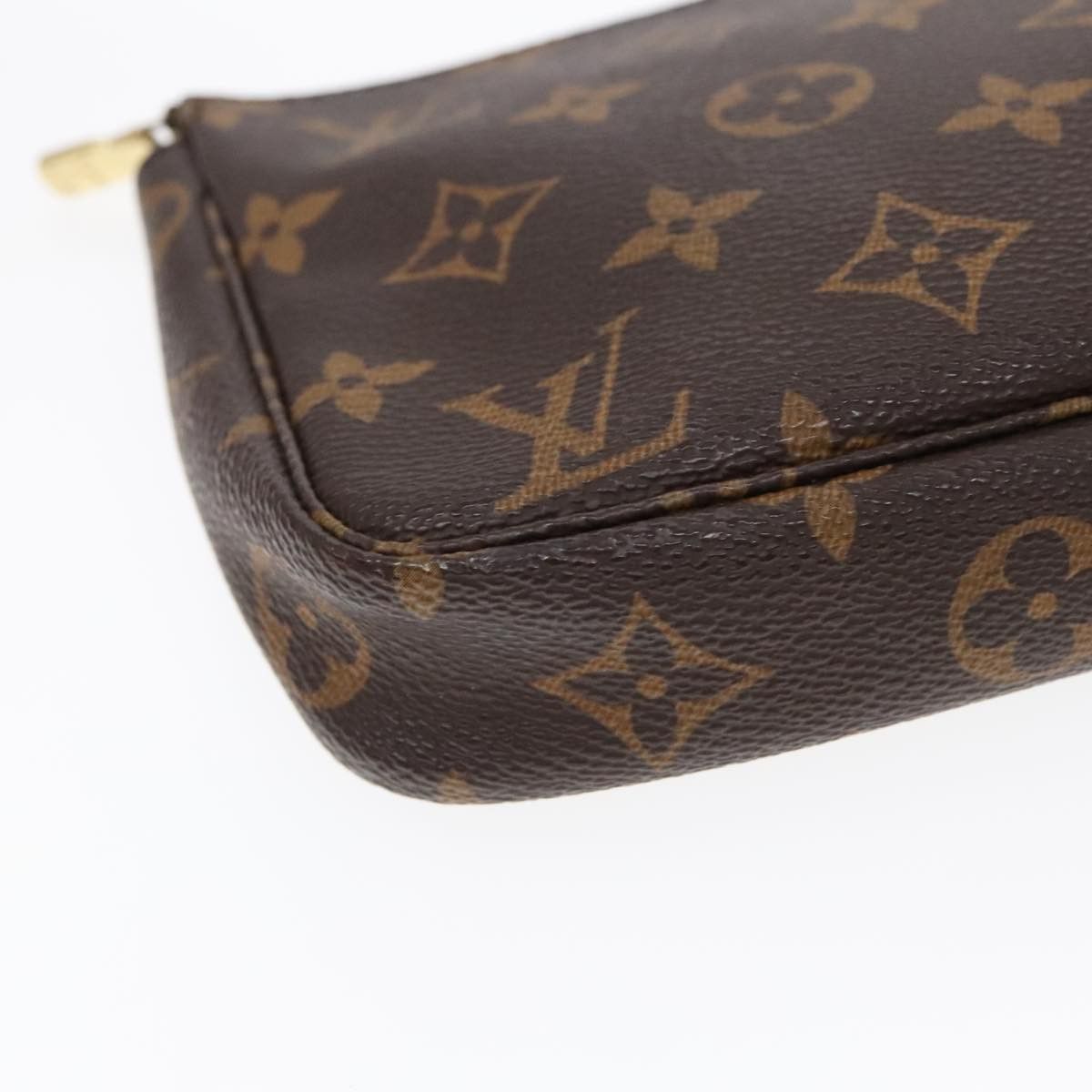 Louis Vuitton Pochette Accessoire Brown Canvas Clutch Bag (Pre-Owned) Size ONE SIZE - 14 Thumbnail