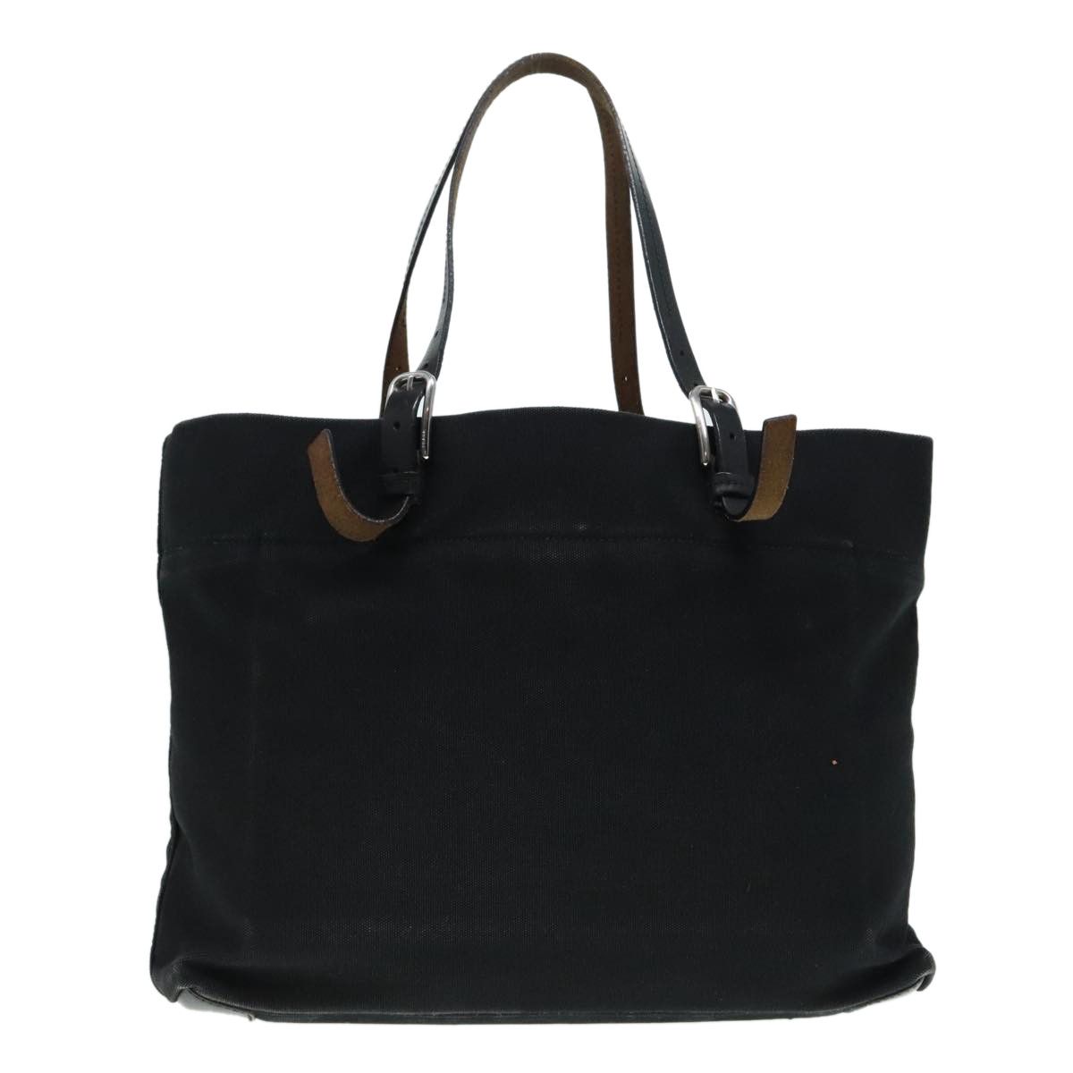 Prada Black Canvas Tote Bag (Pre-Owned) Size ONE SIZE - 2 Thumbnail