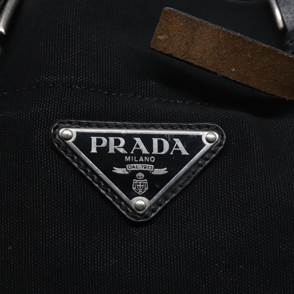Prada Black Canvas Tote Bag (Pre-Owned) Size ONE SIZE - 20 Thumbnail