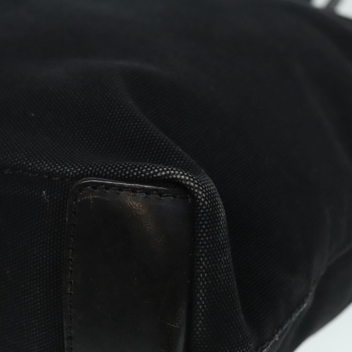 Prada Black Canvas Tote Bag (Pre-Owned) Size ONE SIZE - 6 Thumbnail