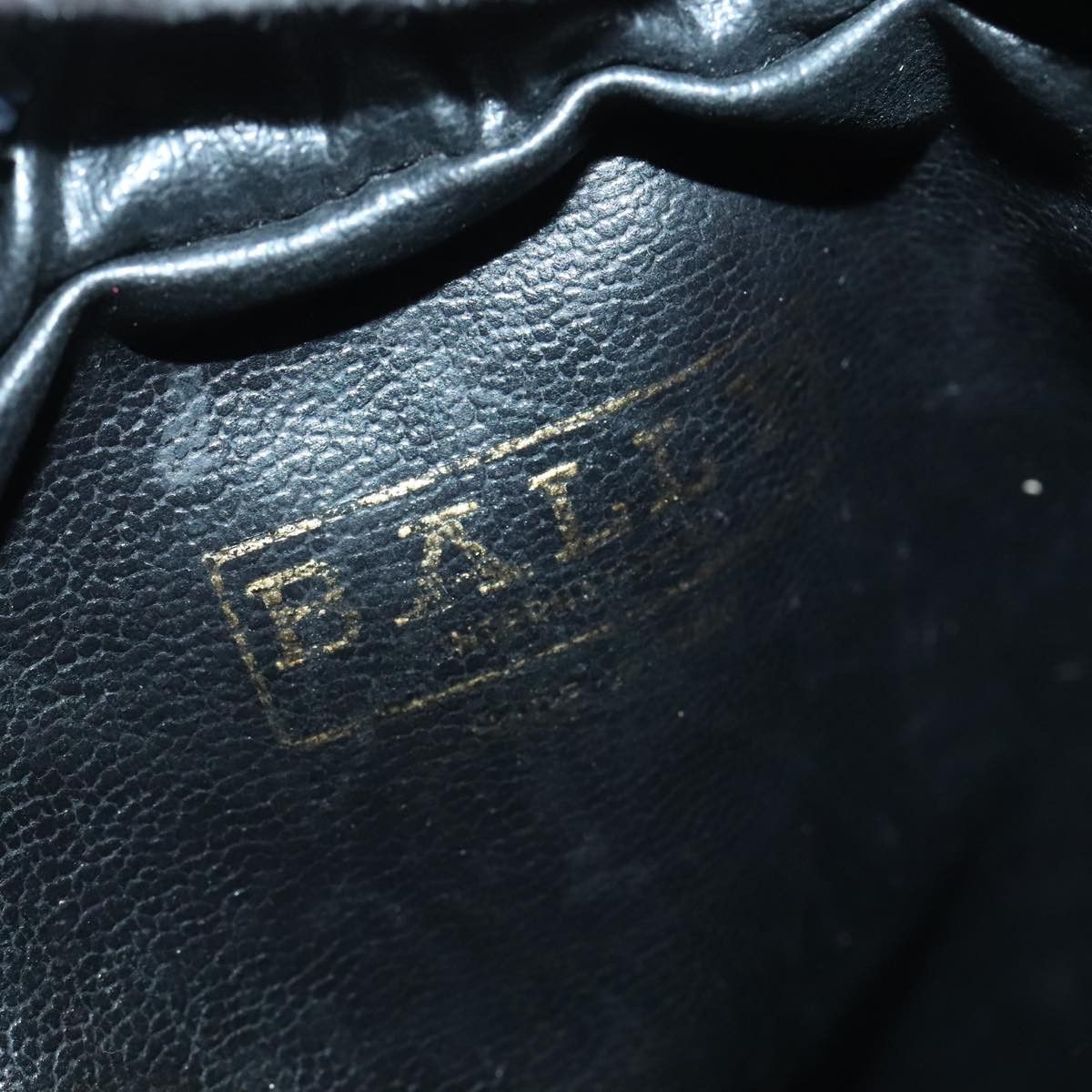 Bally Black Leather Shoulder Bag (Pre-Owned) Size ONE SIZE - 8 Thumbnail