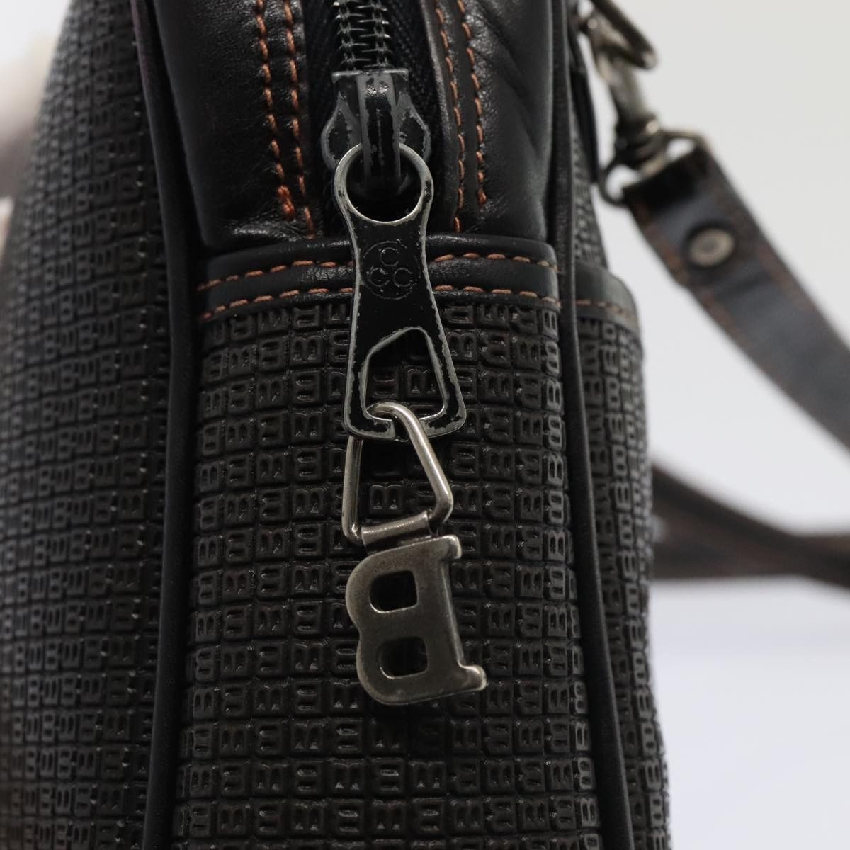 Bally Black Leather Shoulder Bag (Pre-Owned) Size ONE SIZE - 6 Thumbnail