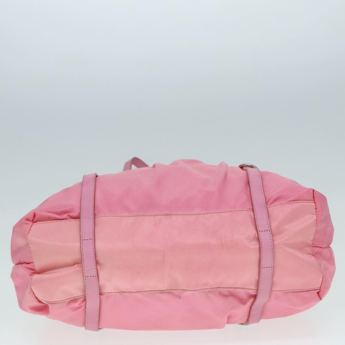 Prada Triangle Logo Pink Synthetic Tote Bag (Pre-Owned) Size ONE SIZE - 18 Thumbnail