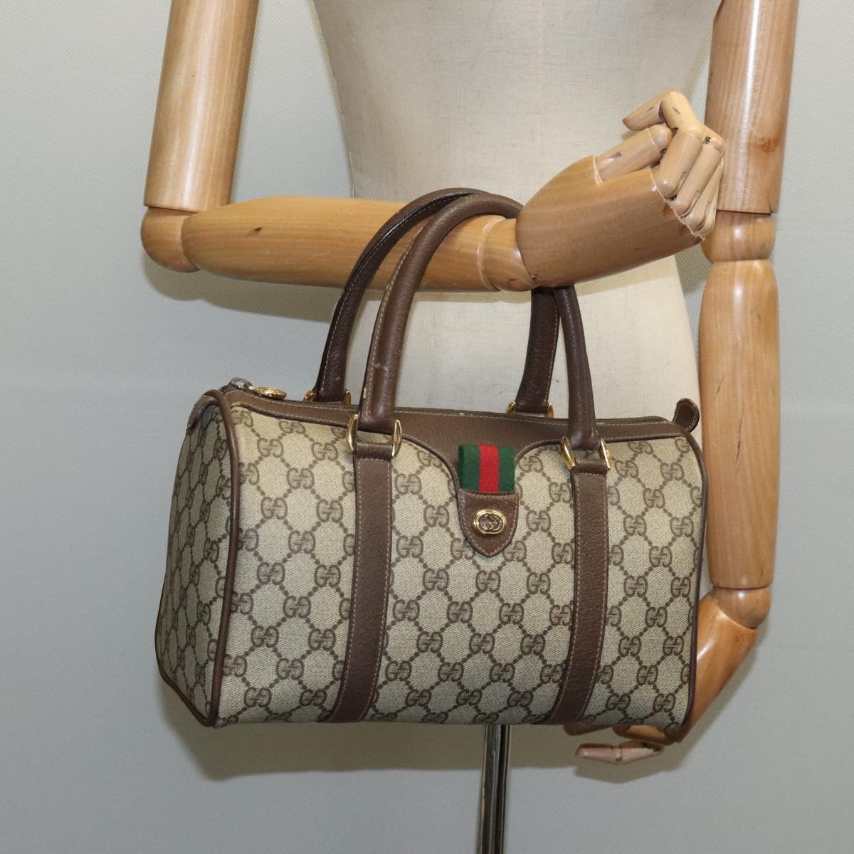 Gucci Ophidia Beige Canvas Travel Bag (Pre-Owned) Size ONE SIZE - 11 Thumbnail