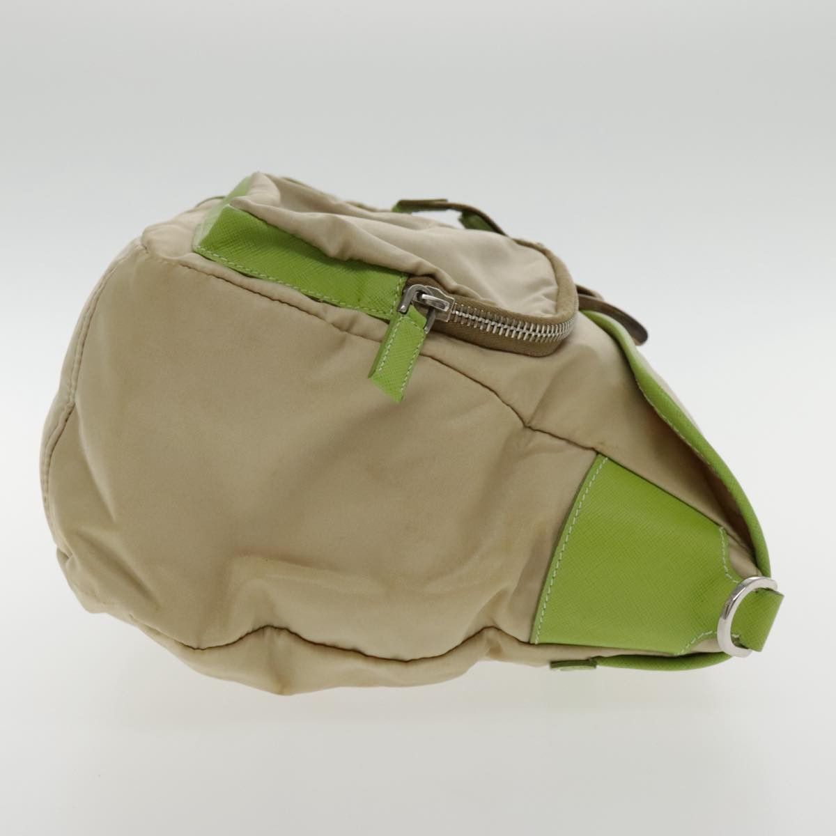 Prada Beige Canvas Shoulder Bag (Pre-Owned) Size ONE SIZE - 4 Thumbnail