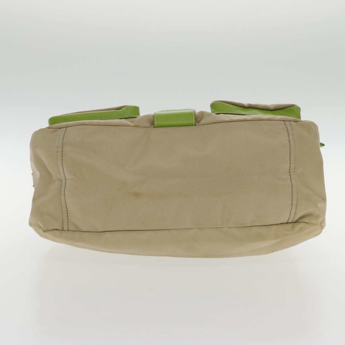 Prada Beige Canvas Shoulder Bag (Pre-Owned) Size ONE SIZE - 19 Thumbnail