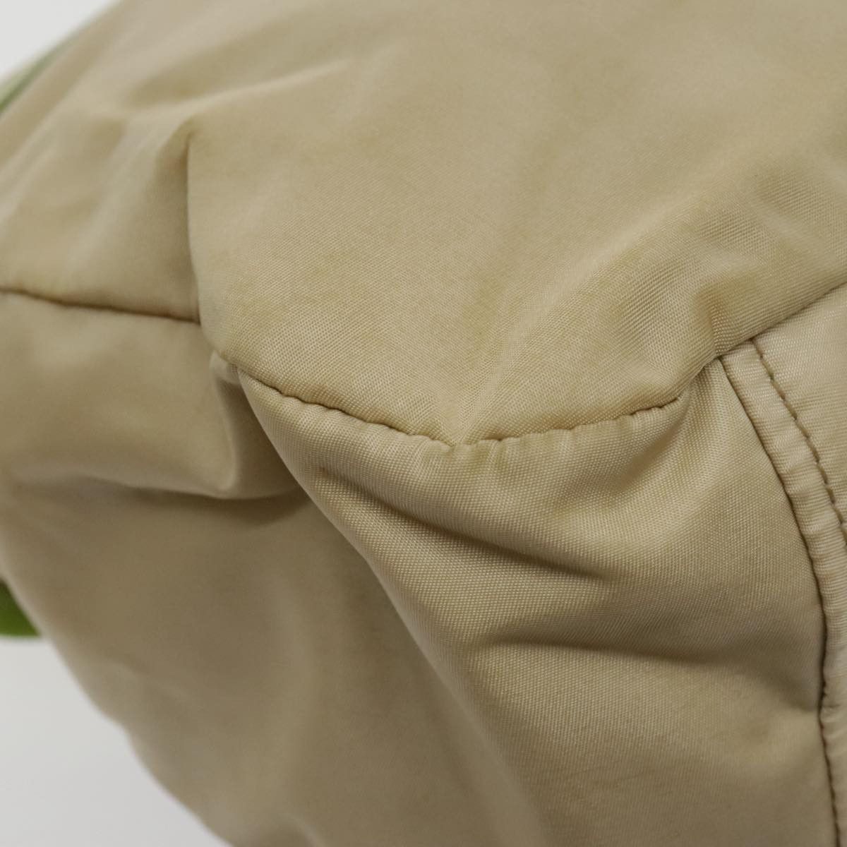 Prada Beige Canvas Shoulder Bag (Pre-Owned) Size ONE SIZE - 5 Thumbnail