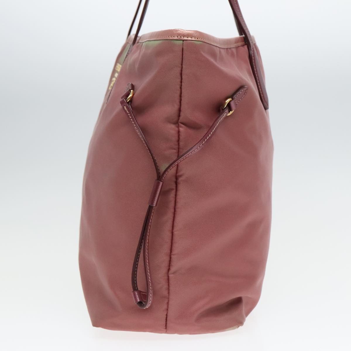 Prada Re-Edition Pink Synthetic Tote Bag (Pre-Owned) Size ONE SIZE - 4 Thumbnail