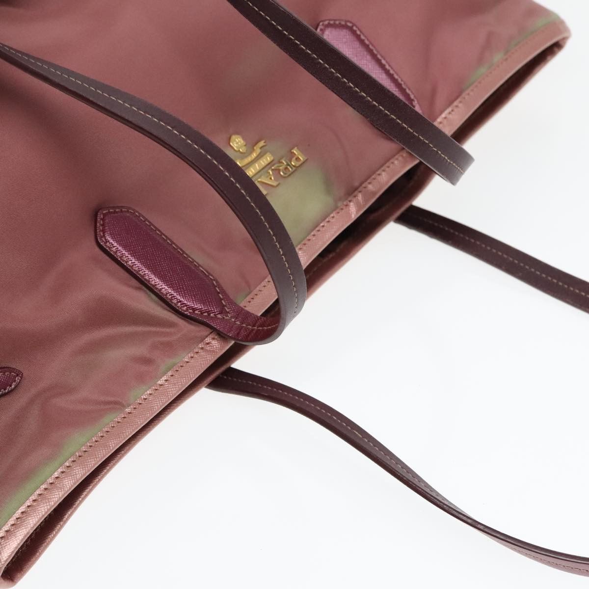 Prada Re-Edition Pink Synthetic Tote Bag (Pre-Owned) Size ONE SIZE - 16 Thumbnail