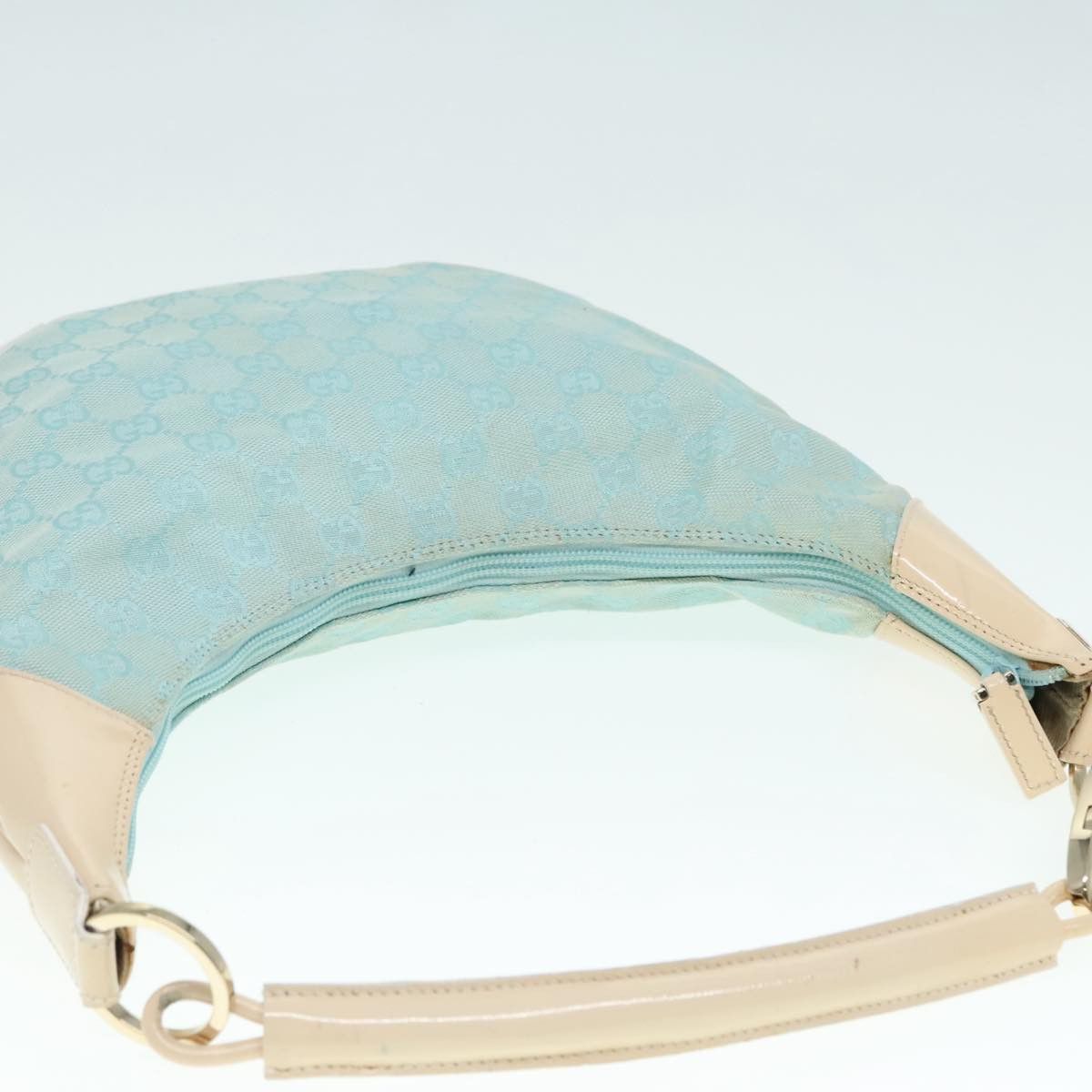Gucci Blue Canvas Shoulder Bag (Pre-Owned) Size ONE SIZE - 5 Thumbnail