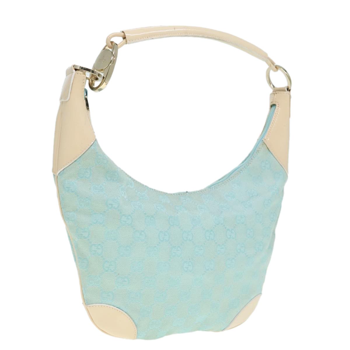 Gucci Blue Canvas Shoulder Bag (Pre-Owned) Size ONE SIZE - 20 Thumbnail