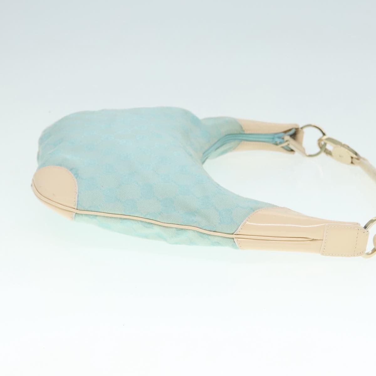Gucci Blue Canvas Shoulder Bag (Pre-Owned) Size ONE SIZE - 3 Thumbnail