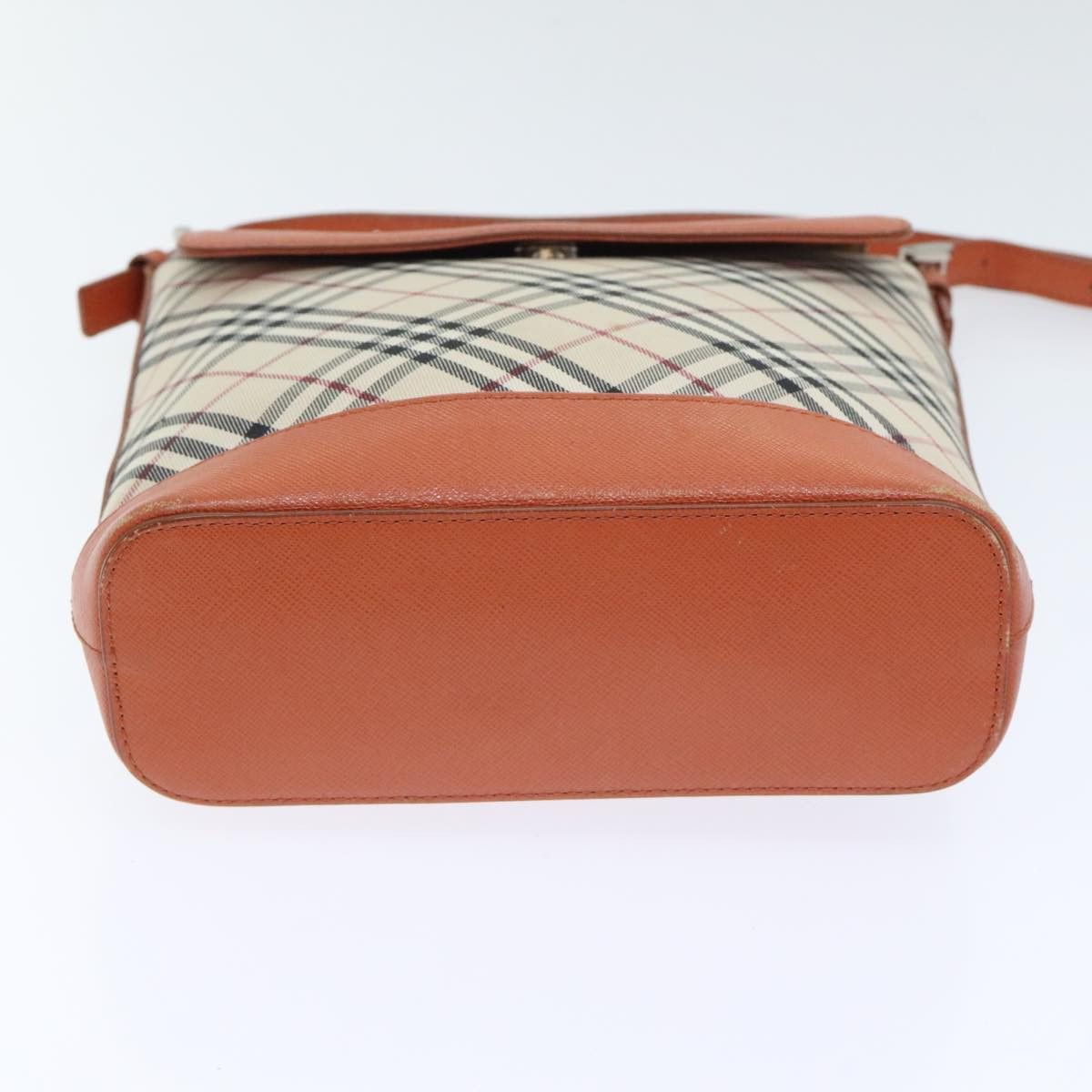 Burberry Nova Check Beige Canvas Shoulder Bag (Pre-Owned) Size ONE SIZE - 5 Thumbnail