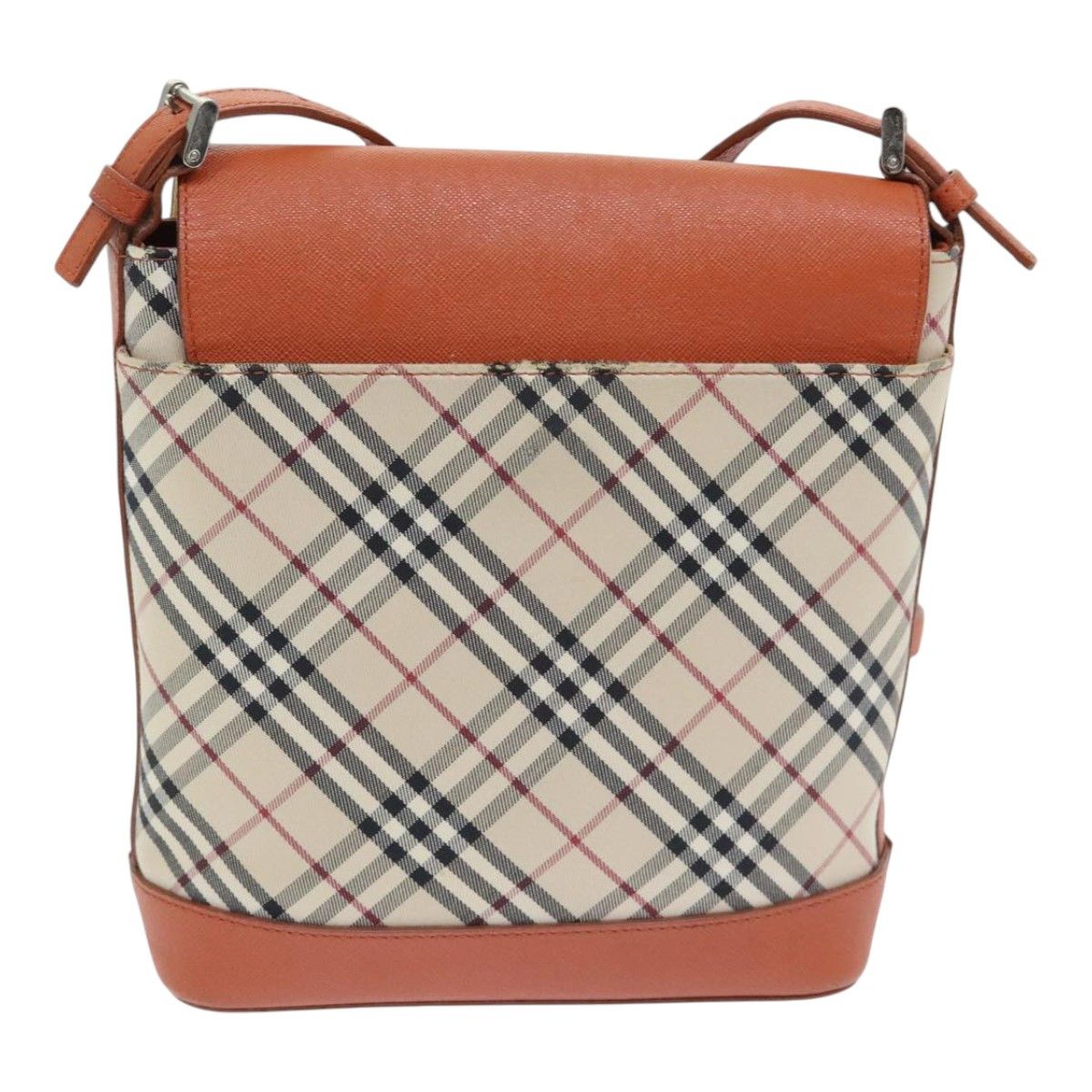 Burberry Nova Check Beige Canvas Shoulder Bag (Pre-Owned) Size ONE SIZE - 2 Thumbnail