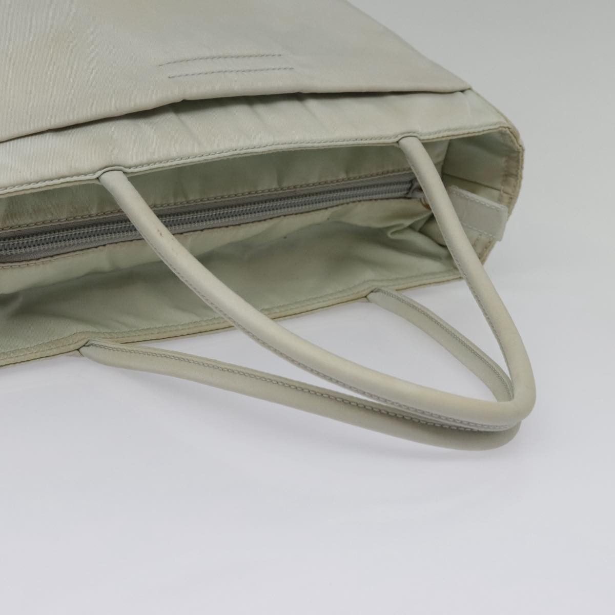Prada Tessuto Grey Synthetic Tote Bag (Pre-Owned) Size ONE SIZE - 5 Thumbnail