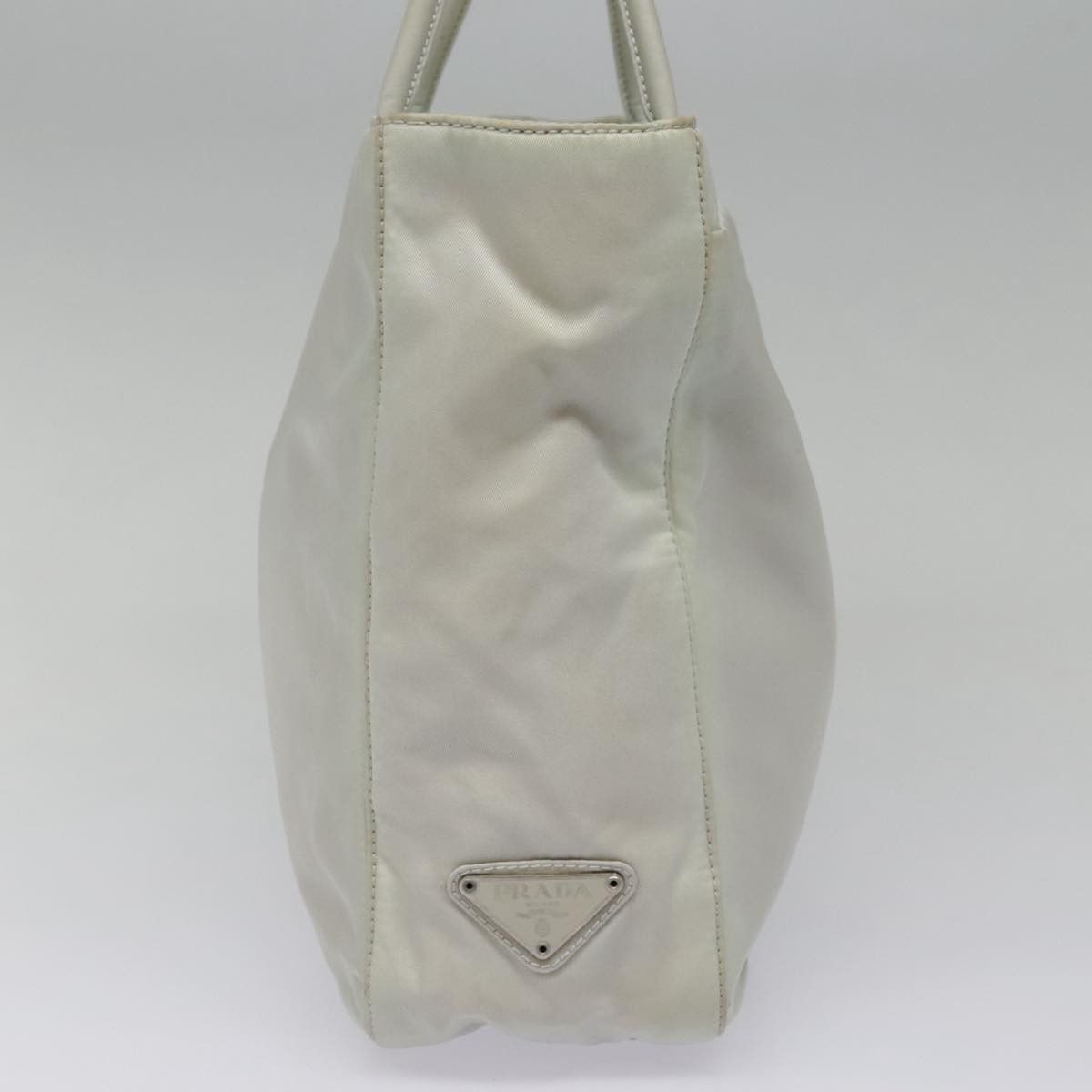 Prada Tessuto Grey Synthetic Tote Bag (Pre-Owned) Size ONE SIZE - 3 Thumbnail