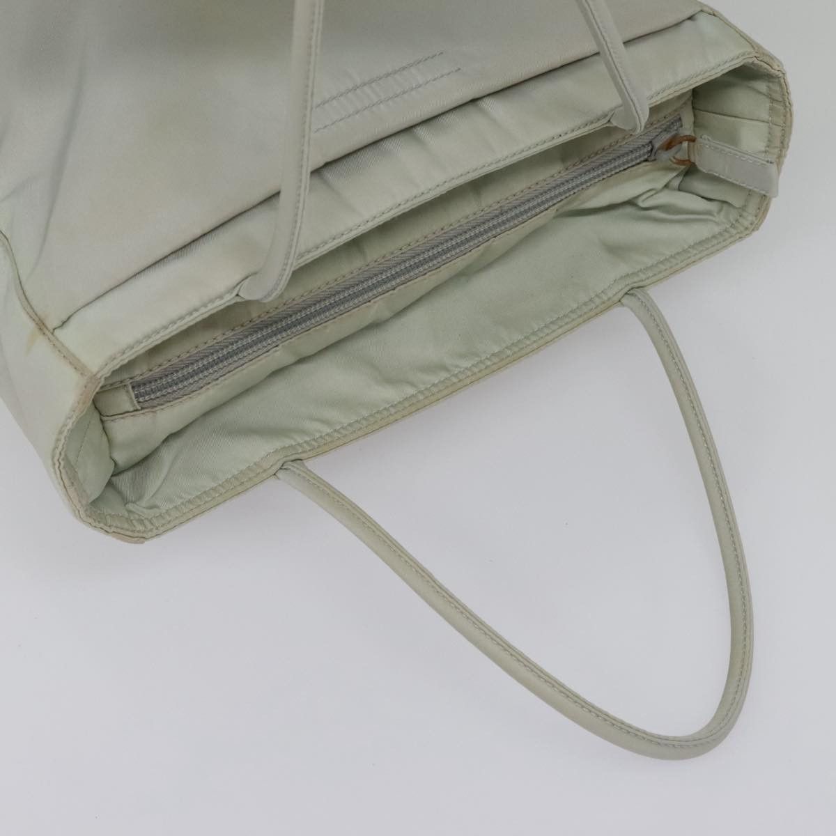 Prada Tessuto Grey Synthetic Tote Bag (Pre-Owned) Size ONE SIZE - 15 Thumbnail