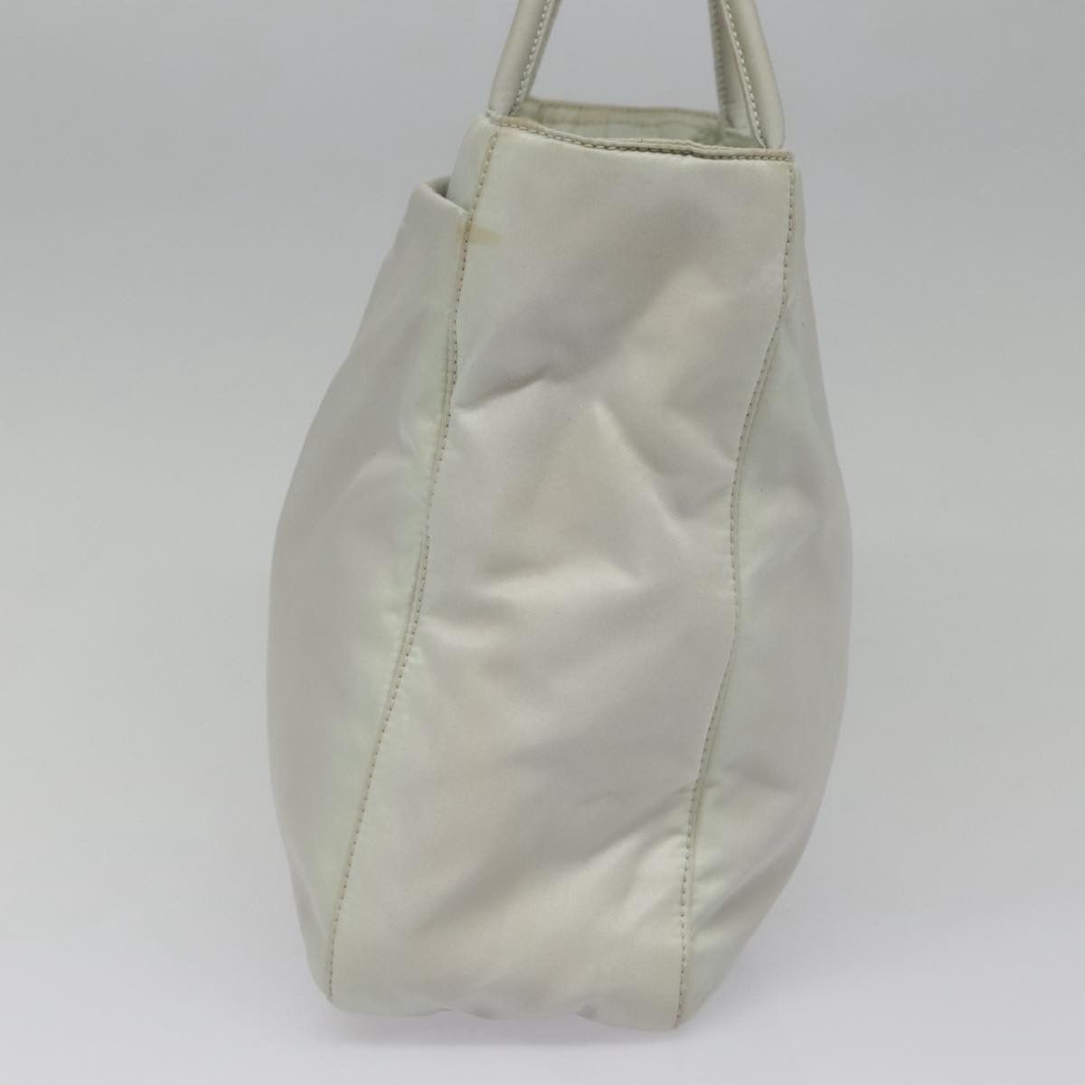 Prada Tessuto Grey Synthetic Tote Bag (Pre-Owned) Size ONE SIZE - 4 Thumbnail