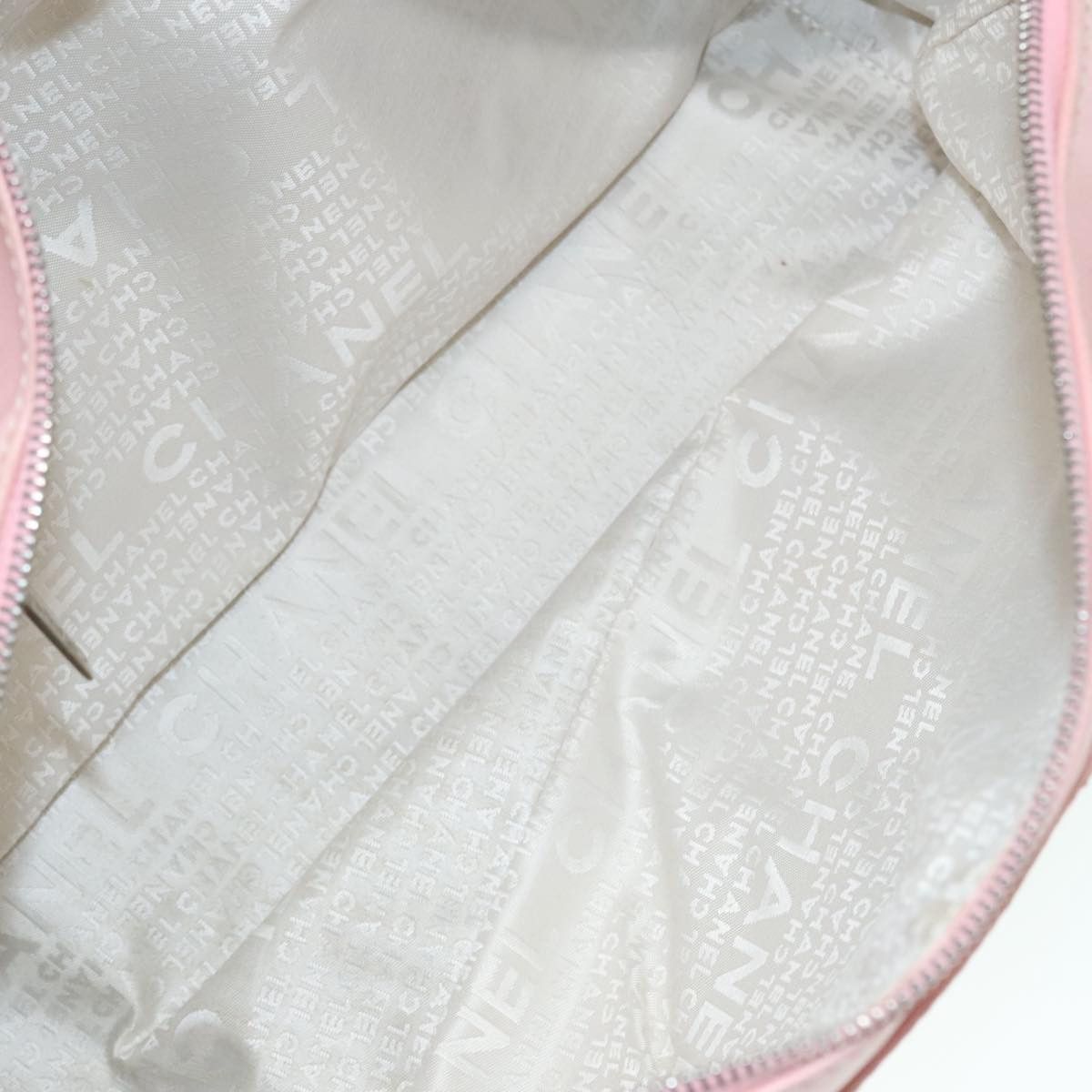 Chanel Beige Cotton Handbag (Pre-Owned) Size ONE SIZE - 7 Thumbnail
