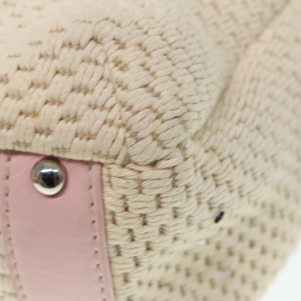 Chanel Beige Cotton Handbag (Pre-Owned) Size ONE SIZE - 16 Thumbnail