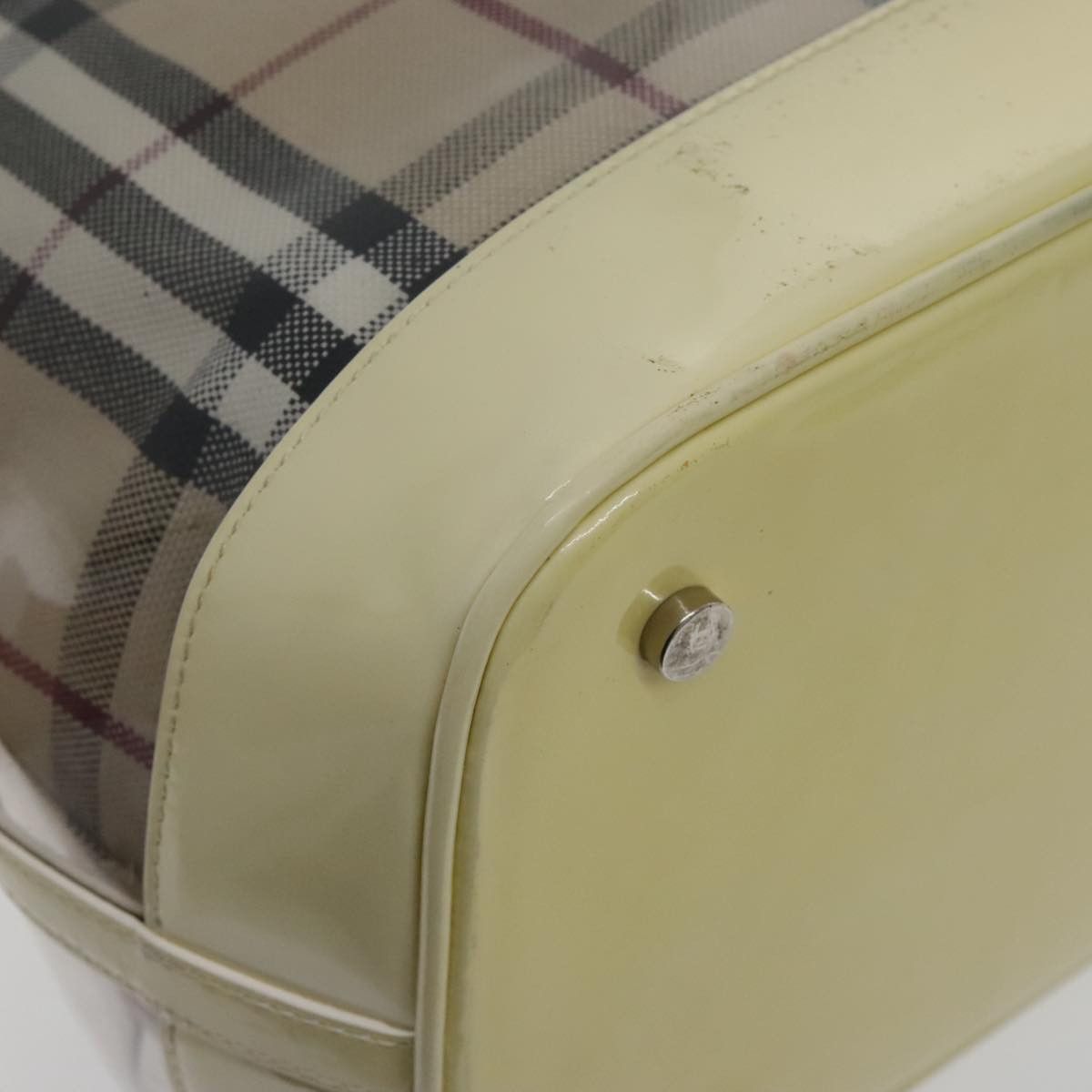 Burberry Nova Check Beige Vinyl Shoulder Bag (Pre-Owned) Size ONE SIZE - 9 Thumbnail