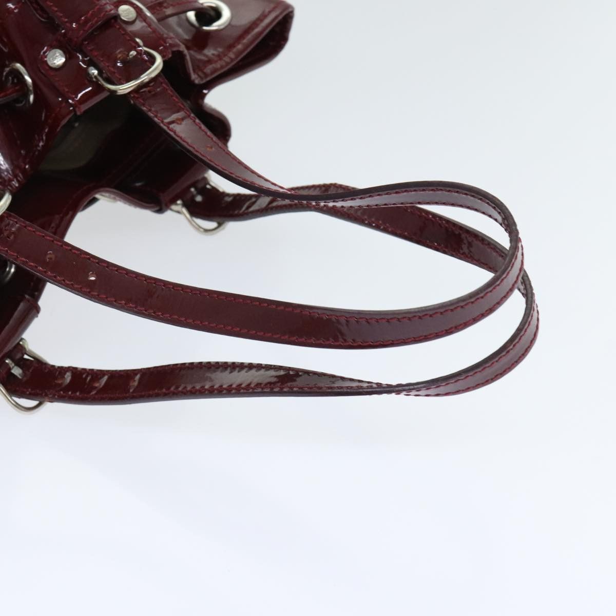 Burberry Red Patent Leather Handbag (Pre-Owned) Size ONE SIZE - 5 Thumbnail