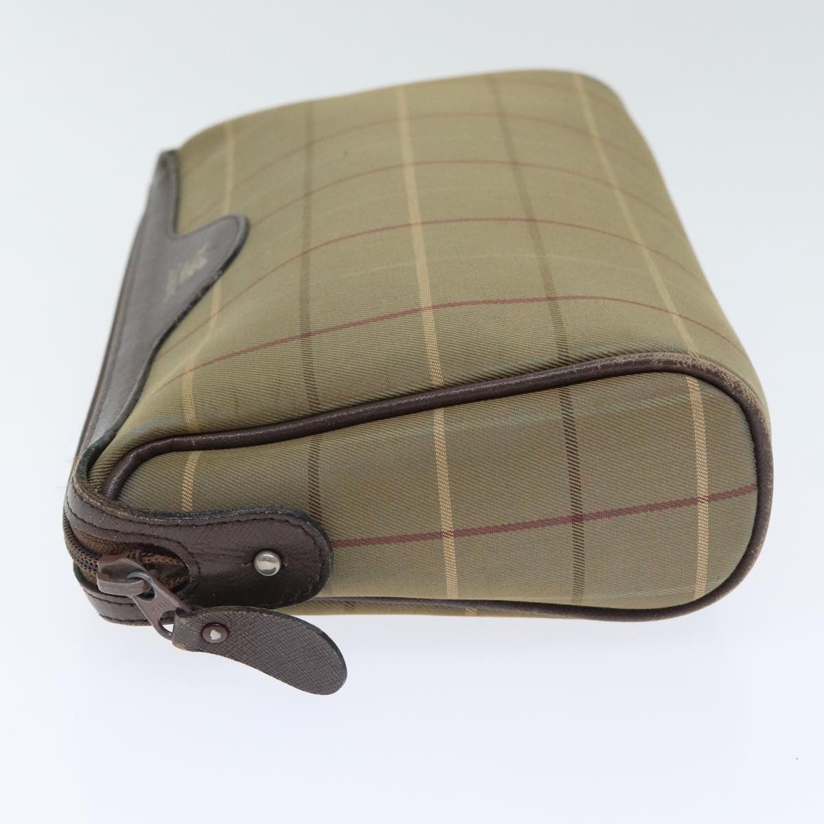 Burberry Nova Check Brown Canvas Clutch Bag (Pre-Owned) Size ONE SIZE - 4 Thumbnail