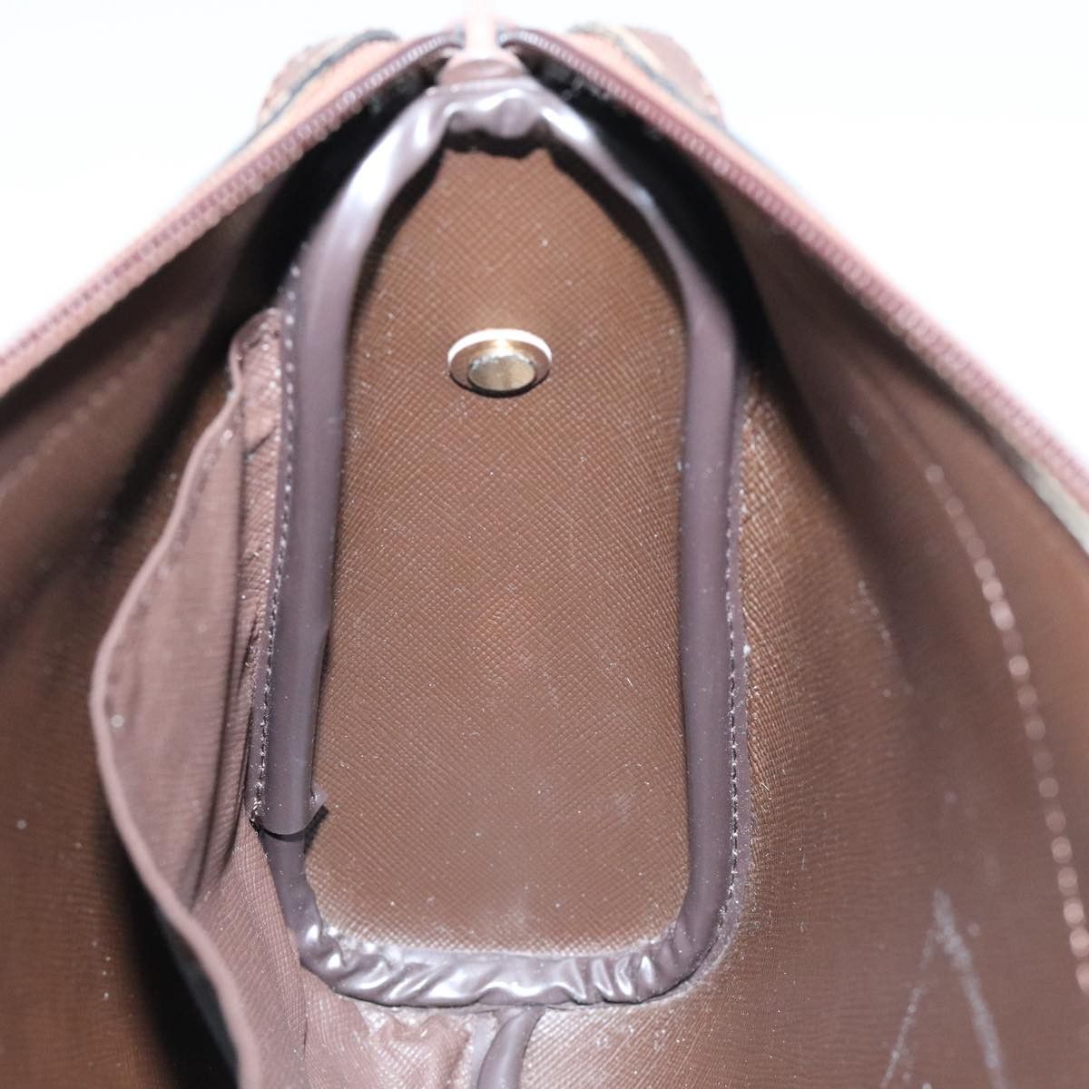 Burberry Nova Check Brown Canvas Clutch Bag (Pre-Owned) Size ONE SIZE - 16 Thumbnail