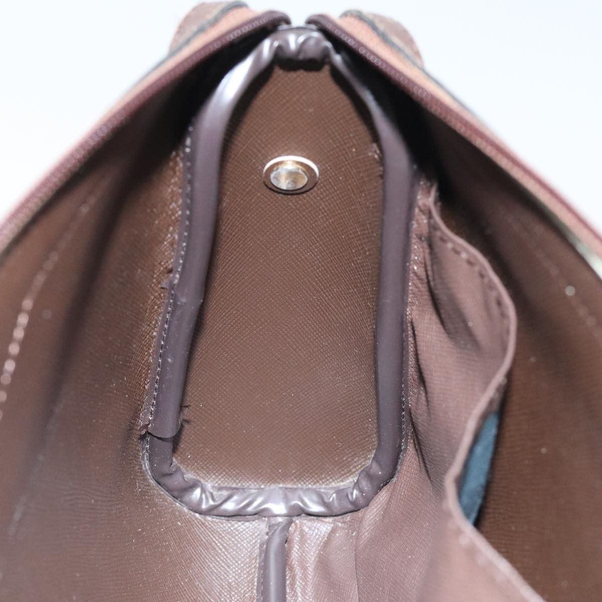 Burberry Nova Check Brown Canvas Clutch Bag (Pre-Owned) Size ONE SIZE - 12 Thumbnail