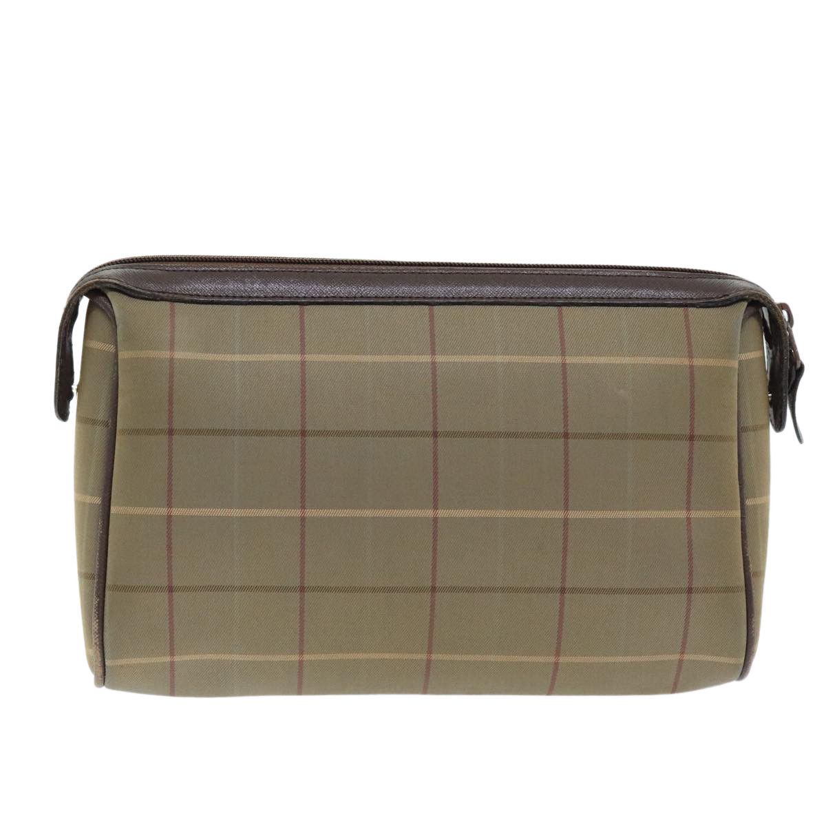 Burberry Nova Check Brown Canvas Clutch Bag (Pre-Owned) Size ONE SIZE - 2 Thumbnail