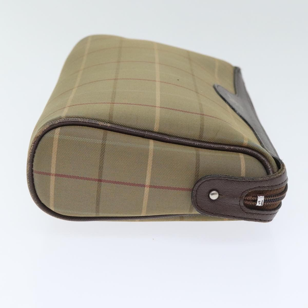 Burberry Nova Check Brown Canvas Clutch Bag (Pre-Owned) Size ONE SIZE - 3 Thumbnail