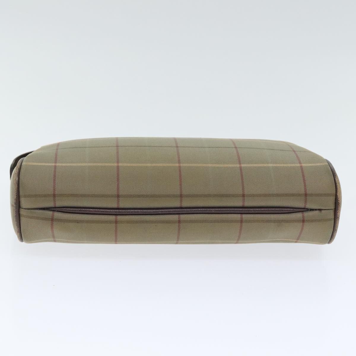 Burberry Nova Check Brown Canvas Clutch Bag (Pre-Owned) Size ONE SIZE - 14 Thumbnail