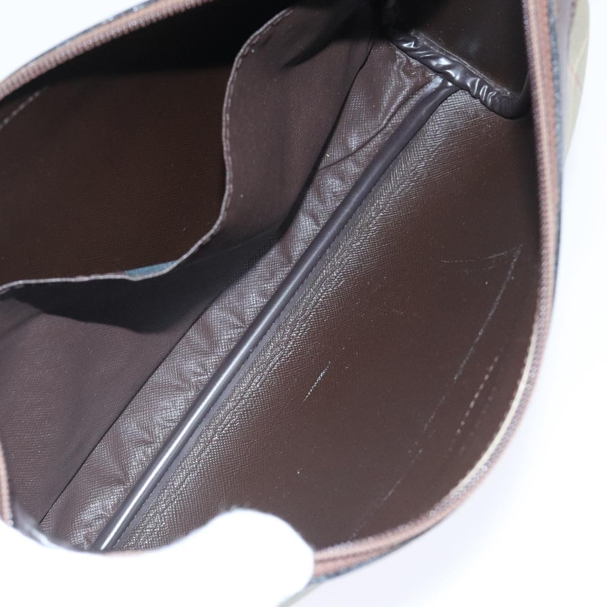 Burberry Nova Check Brown Canvas Clutch Bag (Pre-Owned) Size ONE SIZE - 10 Thumbnail