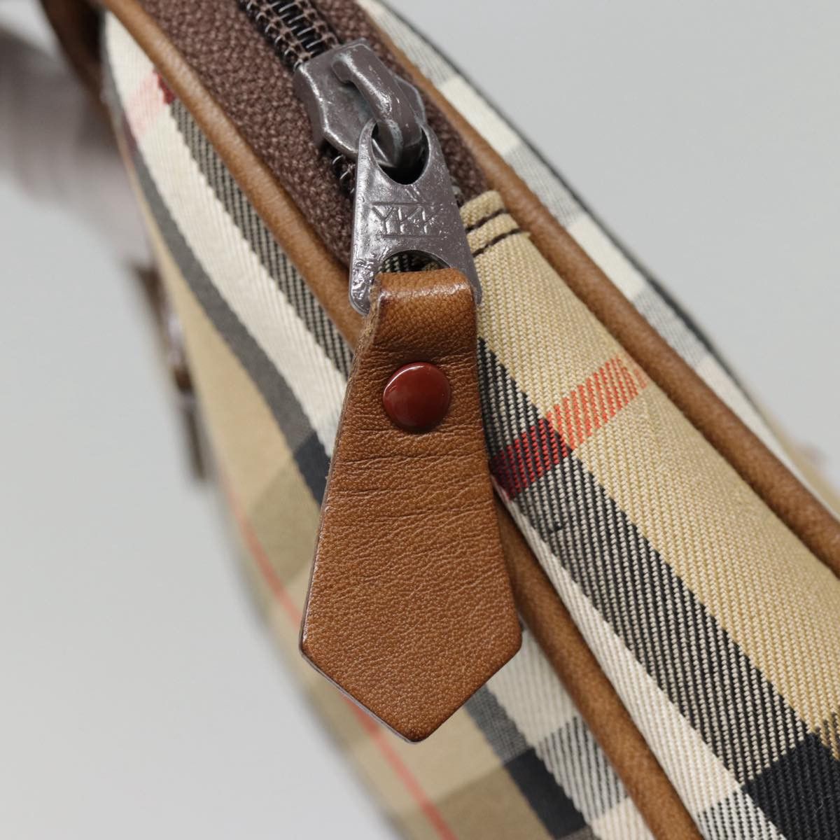 Burberry Nova Check Beige Canvas Handbag (Pre-Owned) Size ONE SIZE - 6 Thumbnail