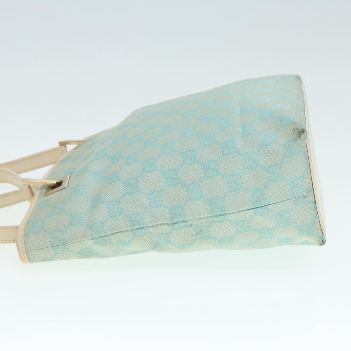 Gucci Blue Canvas Tote Bag (Pre-Owned) Size ONE SIZE - 4 Thumbnail