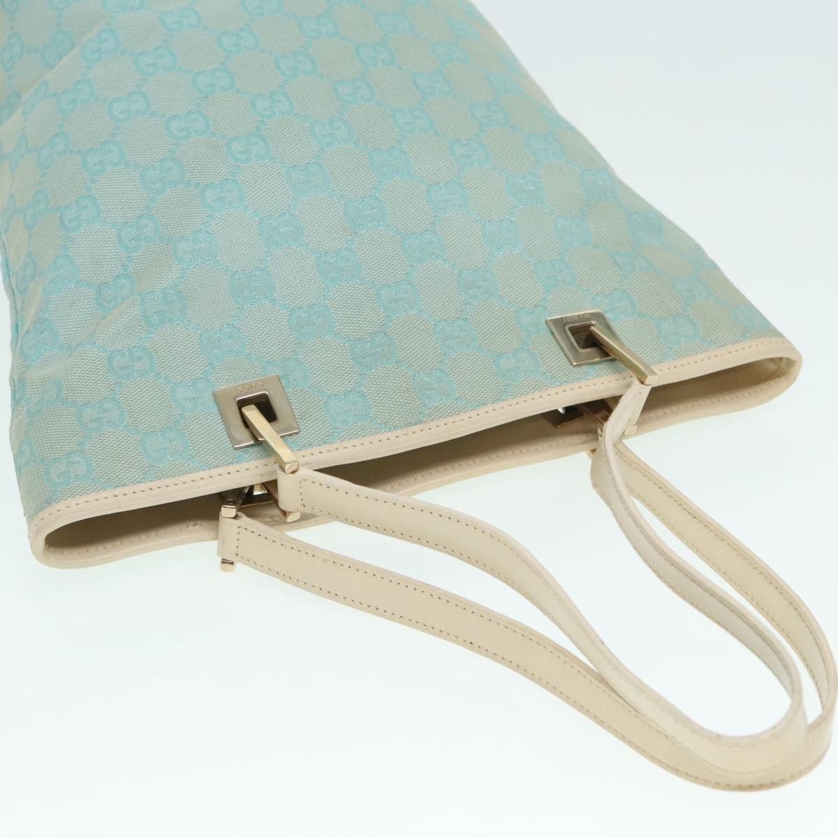 Gucci Blue Canvas Tote Bag (Pre-Owned) Size ONE SIZE - 6 Thumbnail