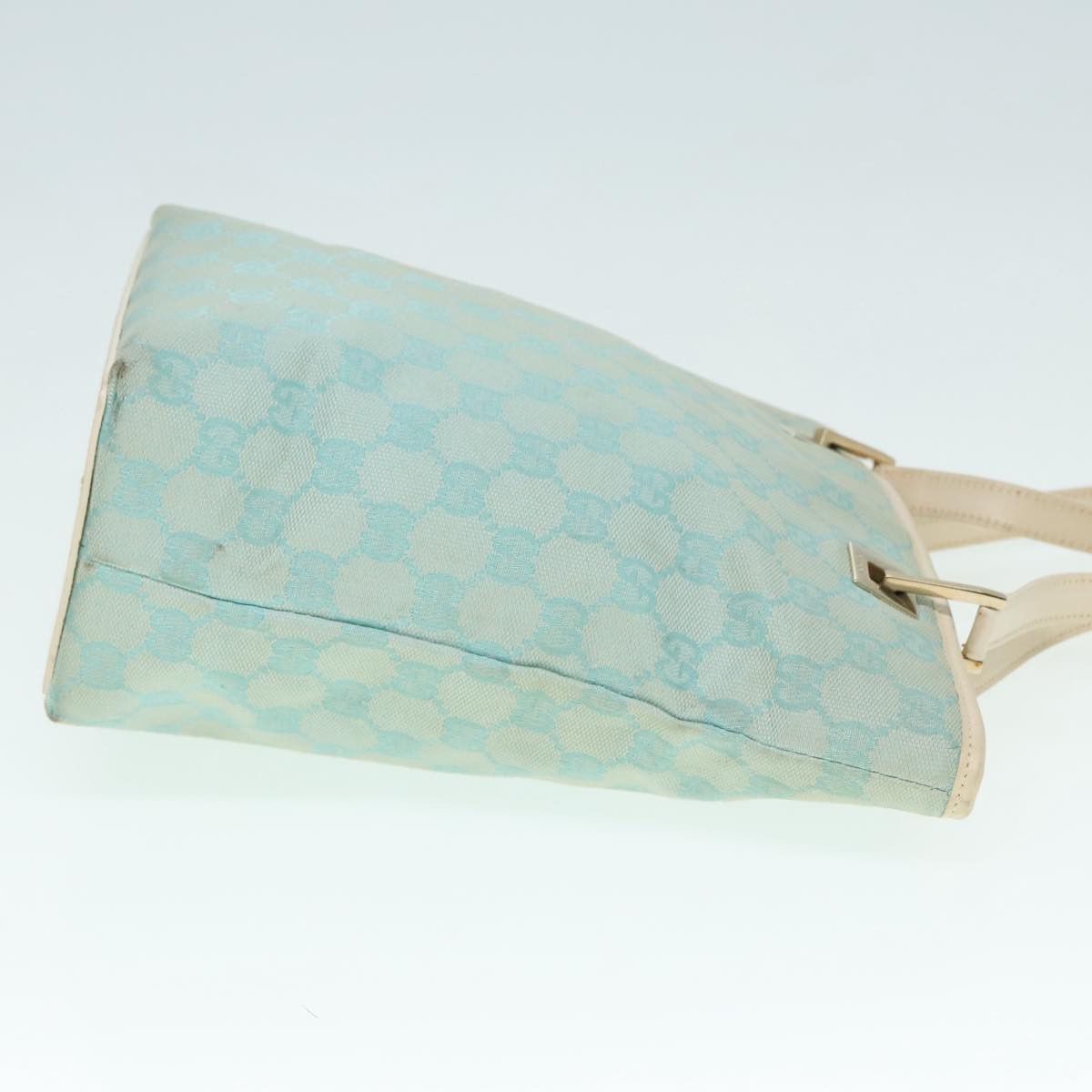 Gucci Blue Canvas Tote Bag (Pre-Owned) Size ONE SIZE - 3 Thumbnail