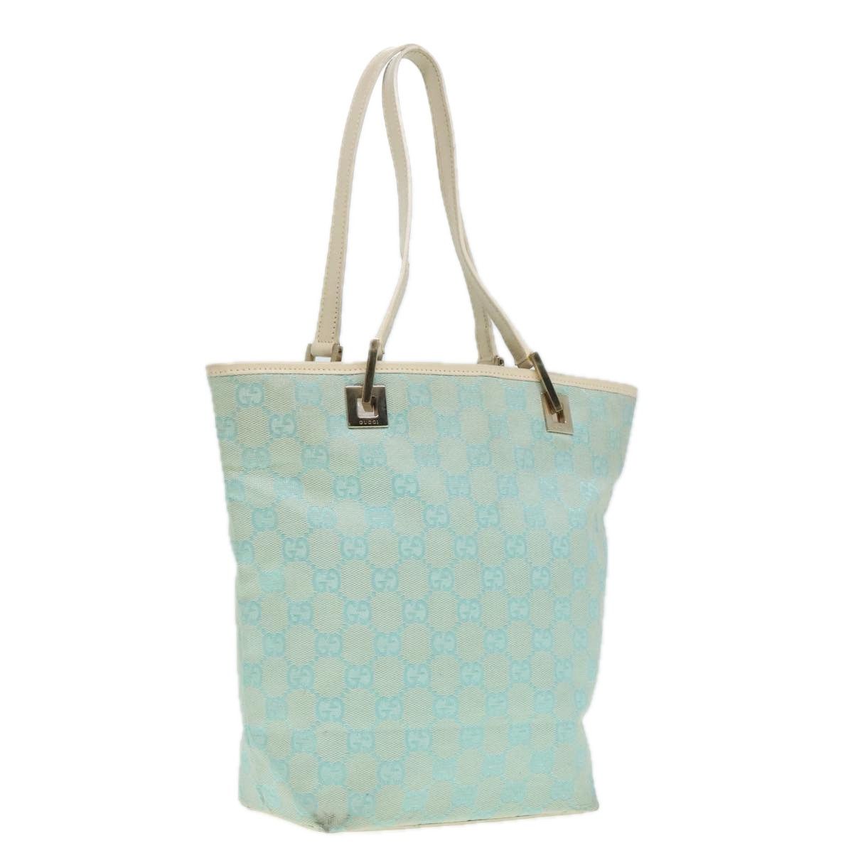 Gucci Blue Canvas Tote Bag (Pre-Owned) Size ONE SIZE - 16 Thumbnail