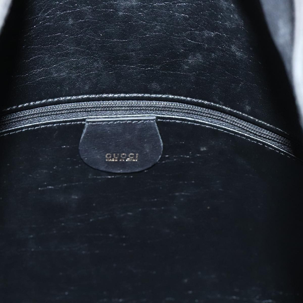 Gucci Bamboo Black Leather Handbag (Pre-Owned) Size ONE SIZE - 11 Thumbnail