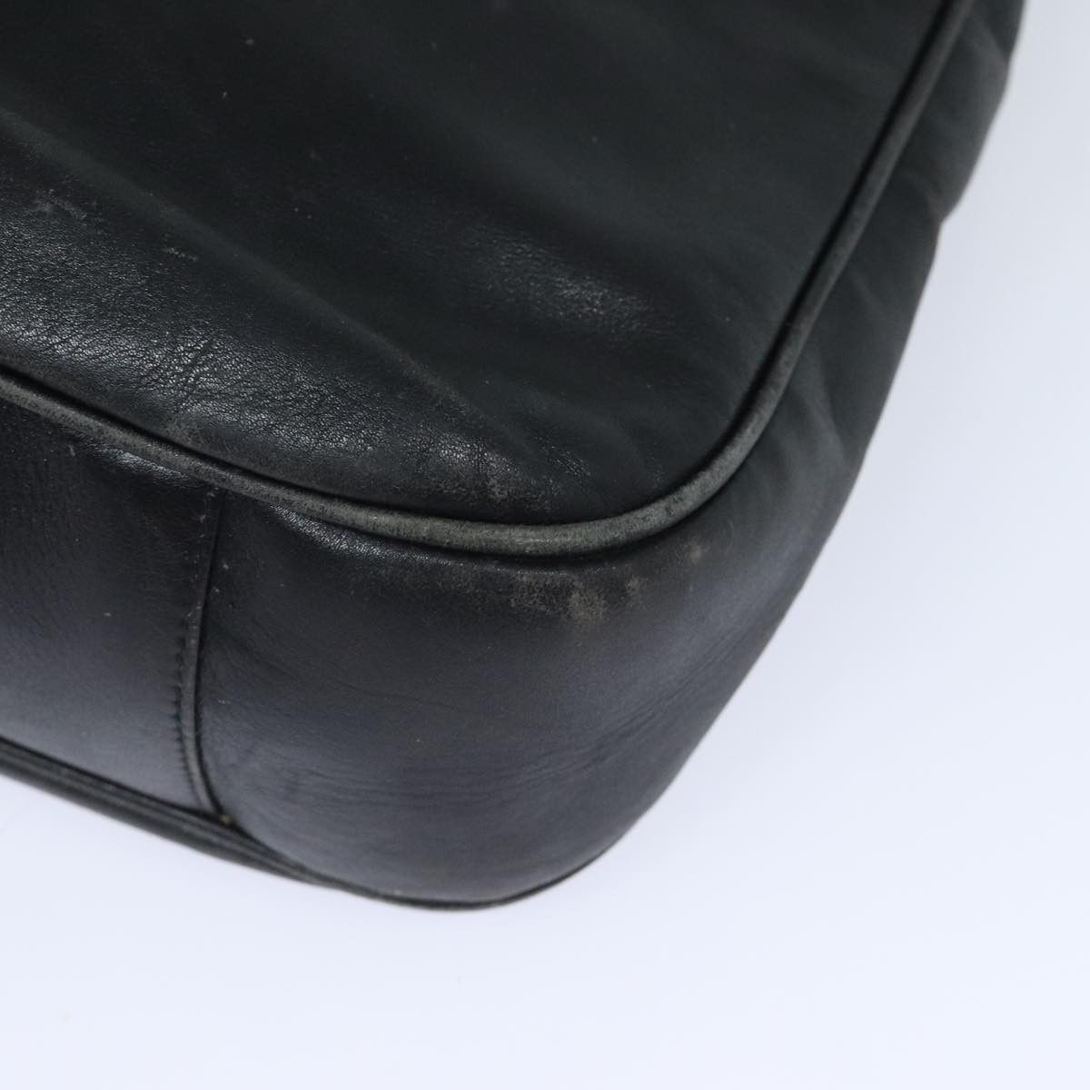 Gucci Bamboo Black Leather Handbag (Pre-Owned) Size ONE SIZE - 15 Thumbnail