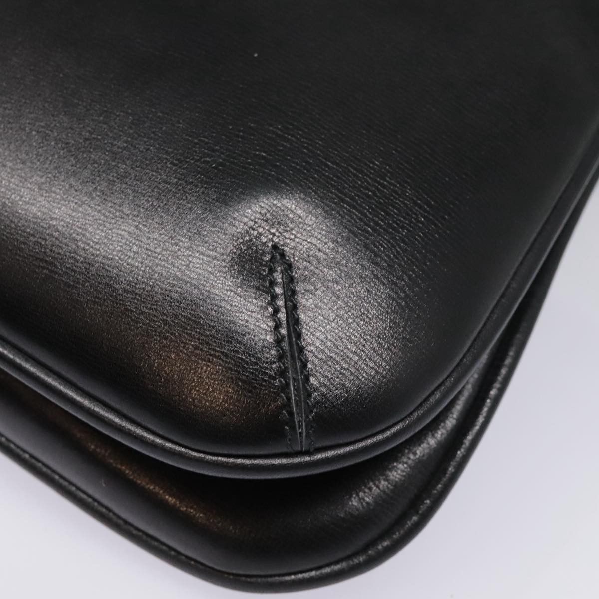 Gucci Horsebit Black Leather Shoulder Bag (Pre-Owned) Size ONE SIZE - 20 Thumbnail