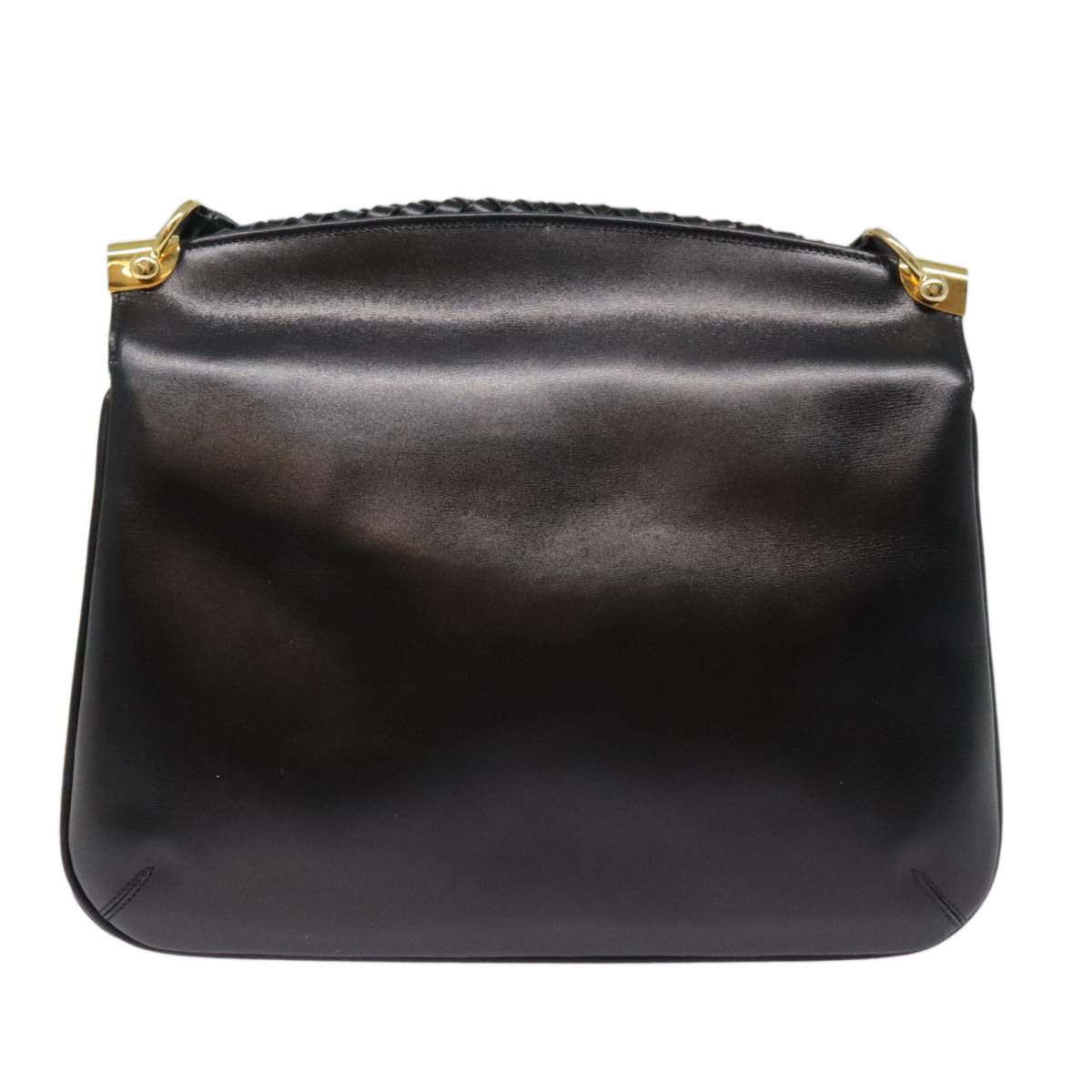 Gucci Horsebit Black Leather Shoulder Bag (Pre-Owned) Size ONE SIZE - 2 Thumbnail