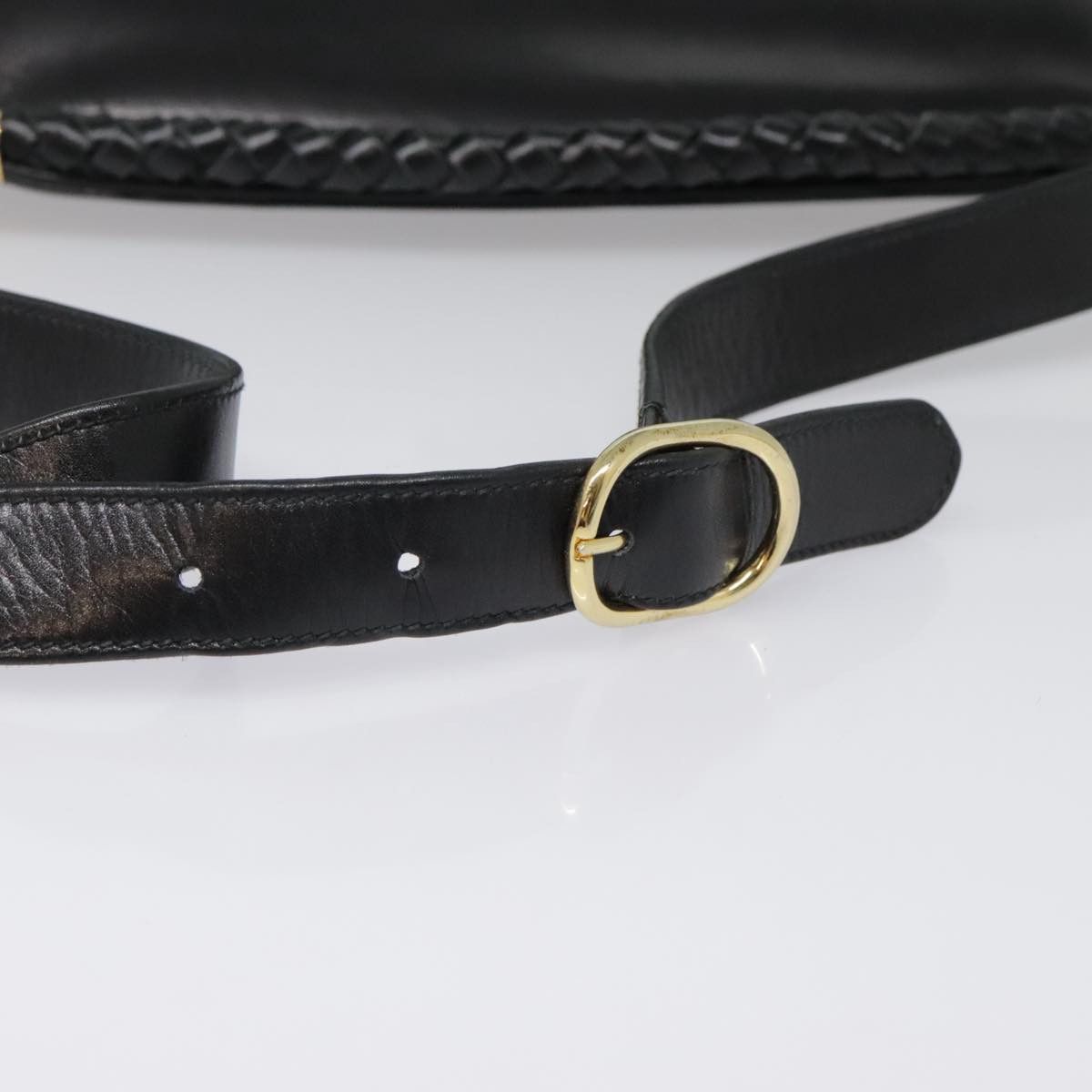 Gucci Horsebit Black Leather Shoulder Bag (Pre-Owned) Size ONE SIZE - 16 Thumbnail