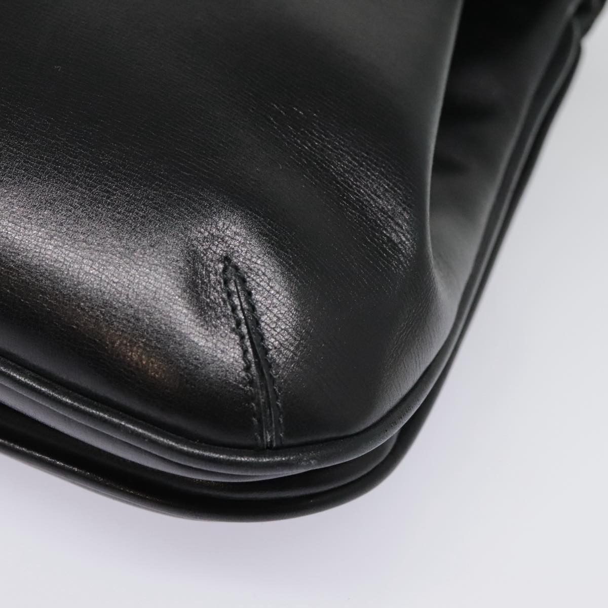 Gucci Horsebit Black Leather Shoulder Bag (Pre-Owned) Size ONE SIZE - 18 Thumbnail