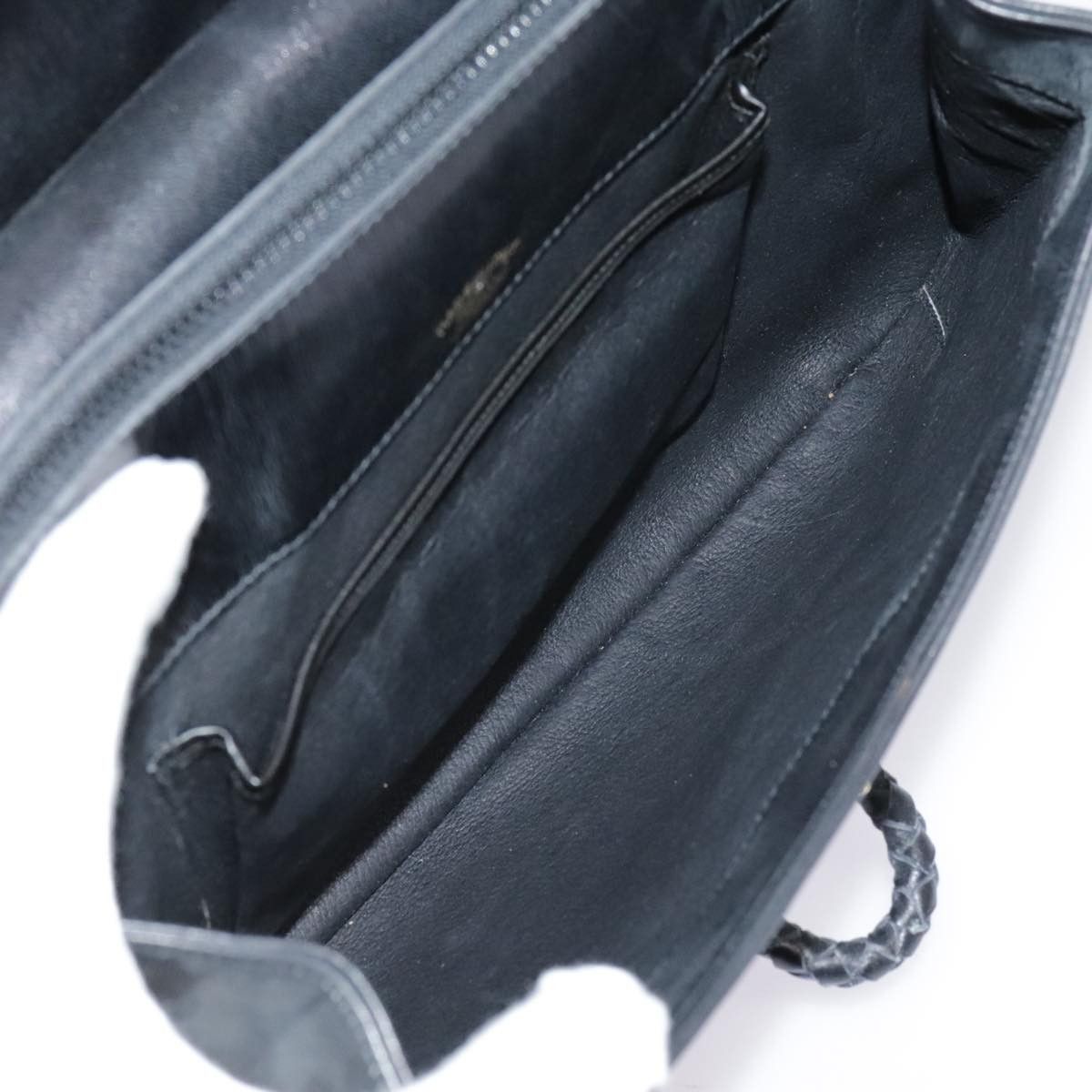 Gucci Horsebit Black Leather Shoulder Bag (Pre-Owned) Size ONE SIZE - 7 Thumbnail