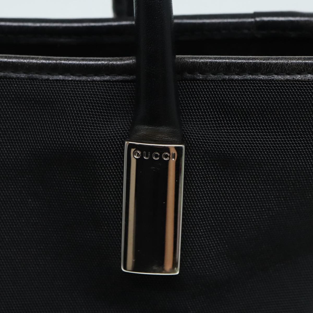 Gucci Black Canvas Tote Bag (Pre-Owned) Size ONE SIZE - 18 Thumbnail