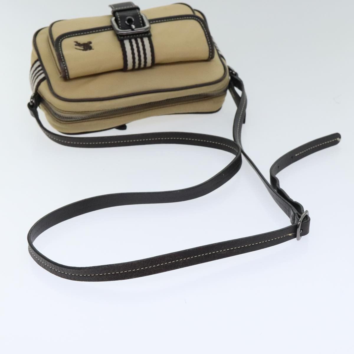 Burberry Blue Label Beige Canvas Shoulder Bag (Pre-Owned) Size ONE SIZE - 4 Thumbnail